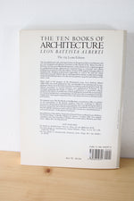 The Ten Books Of Architecture: The 1755 Leoni Edition