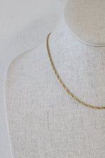 14K Yellow Gold Twist Chain Necklace
