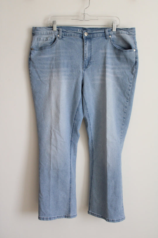 Diane Gilman Light Wash Jeans | 20W Petite