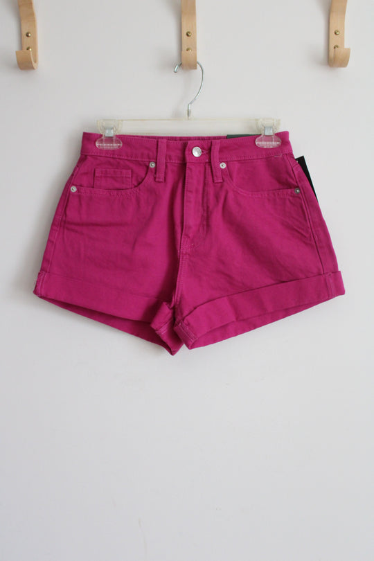 NEW Wild Fable Magenta Denim Shorts | 0