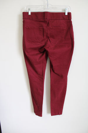 Nine West Pull On Skinny Dark Red Jegging | 4