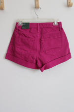 NEW Wild Fable Magenta Denim Shorts | 0