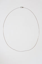 14K White Gold Chain Necklace