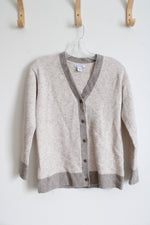 Athleta Tan Wool Blend Cardigan | XS