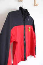 Ferrari Fila Sport Red & Black Full Zip Jacket | 2