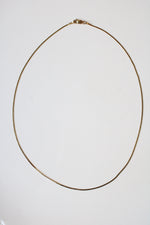 14K Yellow Gold Snake Chain Necklace