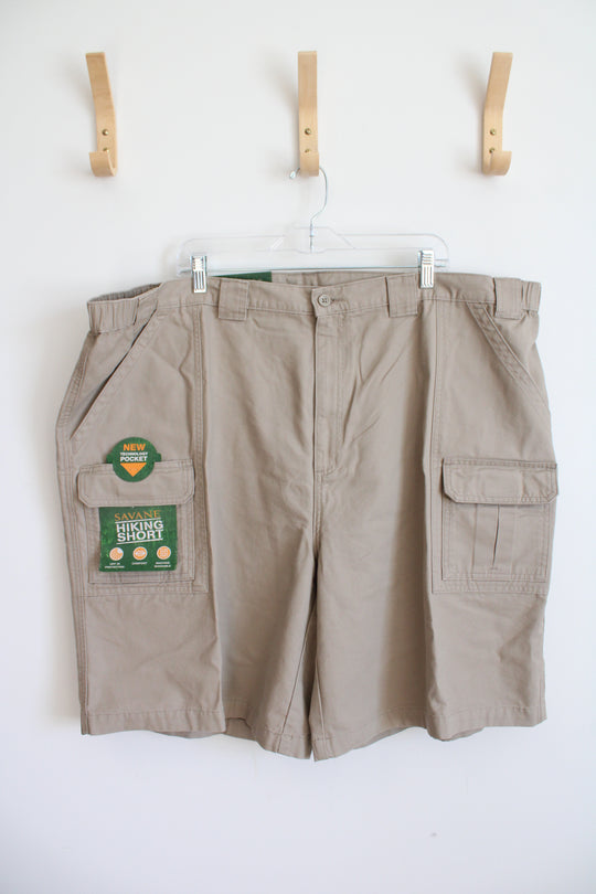 NEW Savane Tan Cargo Hiking Shorts | 50