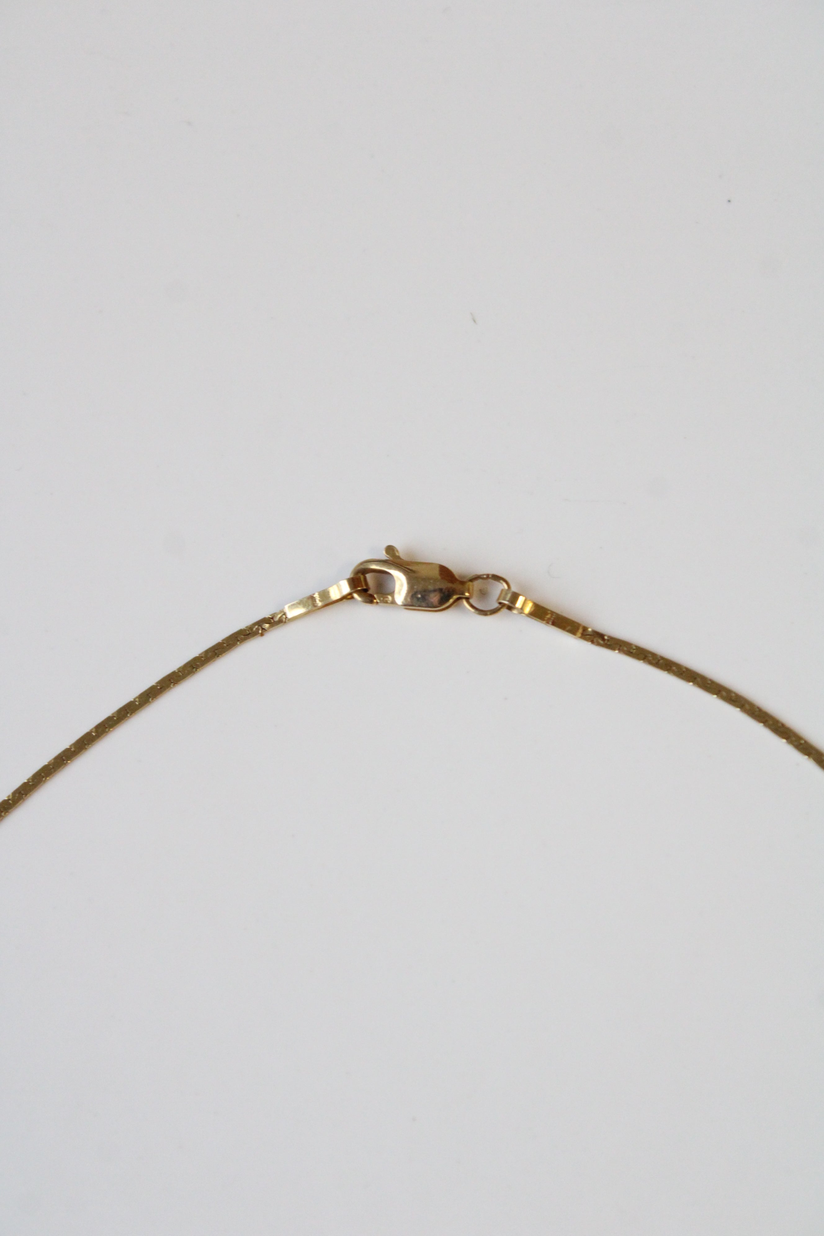 14K Yellow Gold Snake Chain Necklace