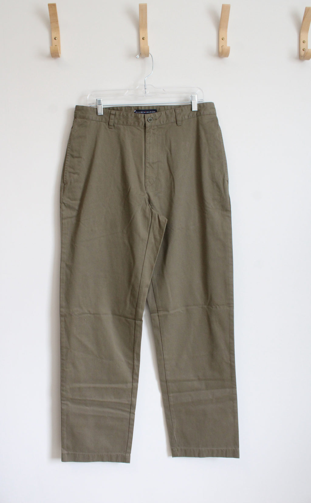 Tommy Hilfiger Olive Green Chino Pants | 33X34