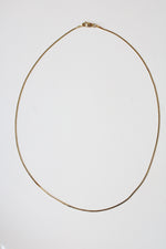 14K Yellow Gold Snake Chain Necklace