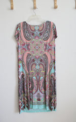 Signature Camryn Colorful Paisley Print Dress | 18W