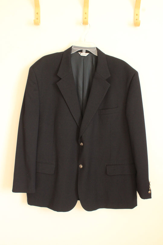 Joseph and Feiss International Wool Navy Blue Suit Jacket Blazer | 50S