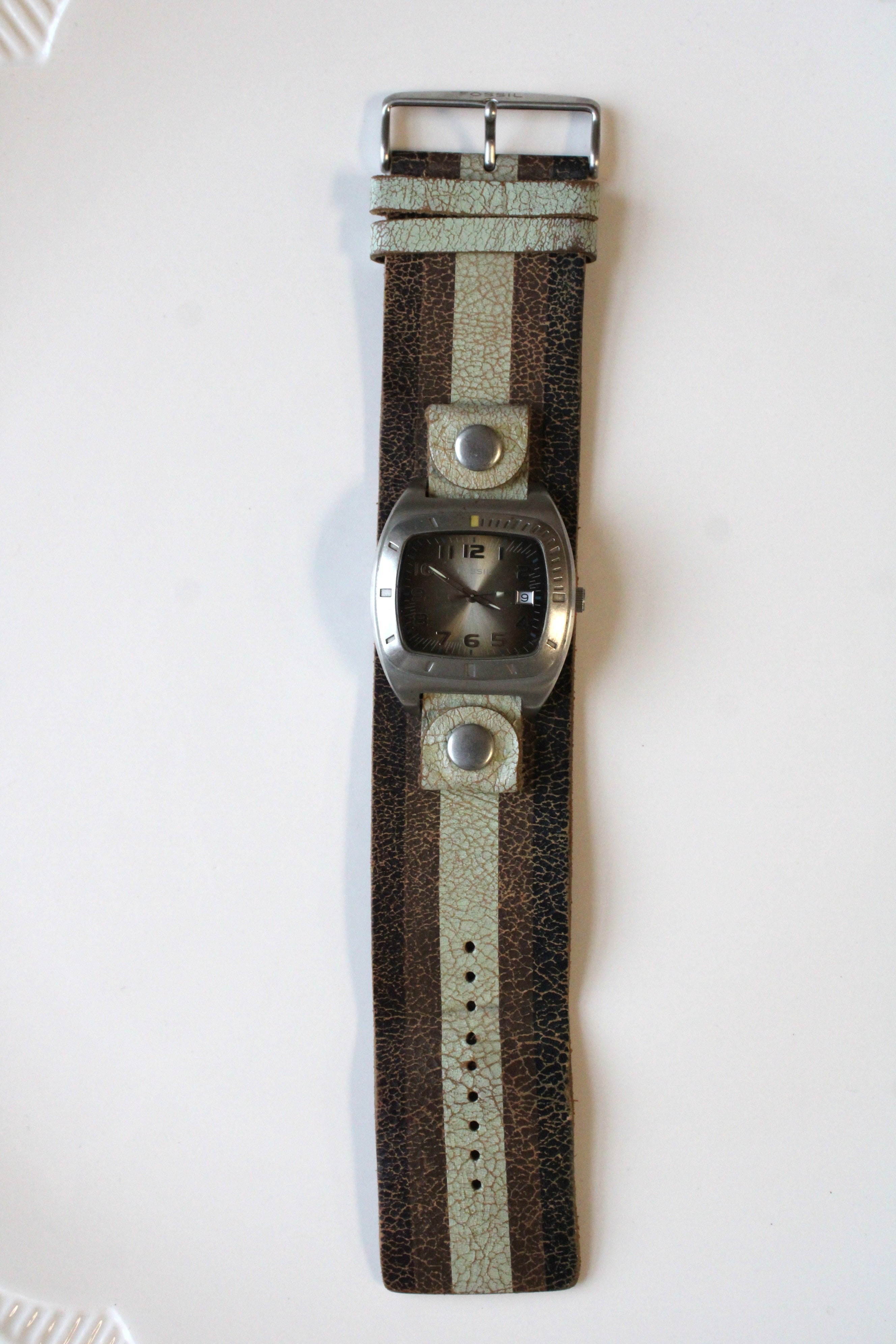 Fossil Leather Band Watch