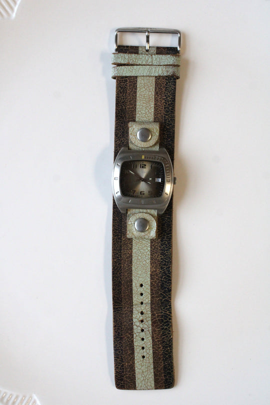 Fossil Leather Band Watch