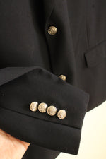 Joseph and Feiss International Wool Navy Blue Suit Jacket Blazer | 50S