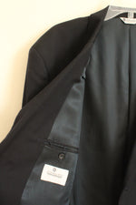 Joseph and Feiss International Wool Navy Blue Suit Jacket Blazer | 50S