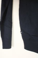 New Nautica Navy Quarter Zip Sweater | M