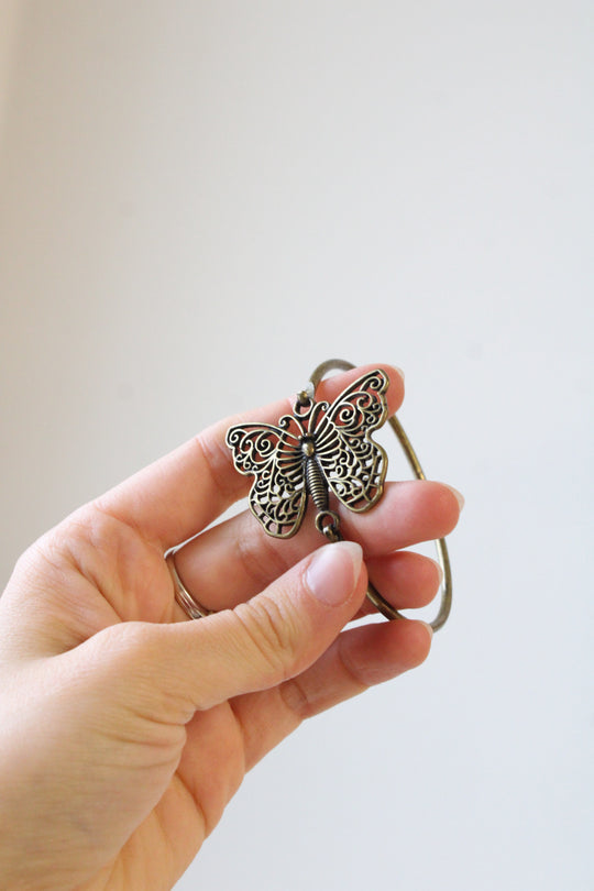 Bronze Butterfly Bracelet