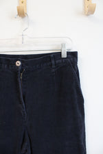 L.L. Bean Vintage Original Fit Navy Corduroy Pants | 10