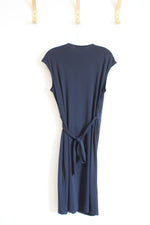 Lark & Ro Black Dress with Twist Detail | L
