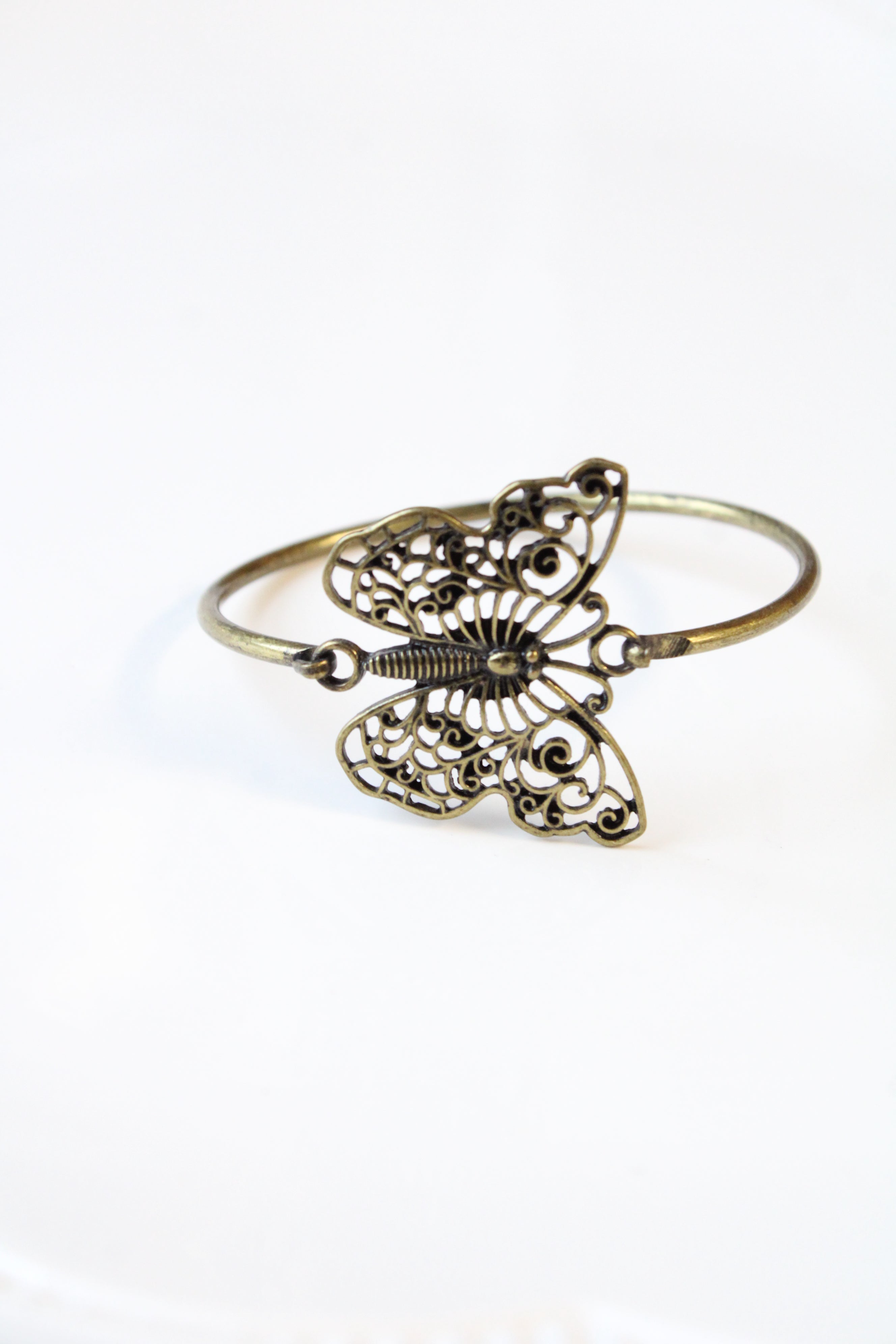 Bronze Butterfly Bracelet