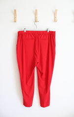 Banana Republic Red Hayden Trouser Pants | 16