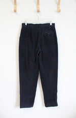 L.L. Bean Vintage Original Fit Navy Corduroy Pants | 10