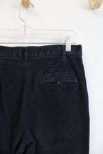 L.L. Bean Vintage Original Fit Navy Corduroy Pants | 10