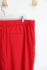 Banana Republic Red Hayden Trouser Pants | 16