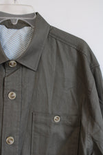 Nick Graham Green Button Down Long Sleeve Shirt | 2XL