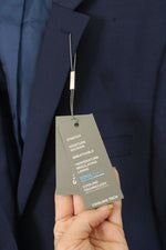 New Michael Kors Navy Wool Blend Blazer |42