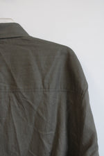 Nick Graham Green Button Down Long Sleeve Shirt | 2XL
