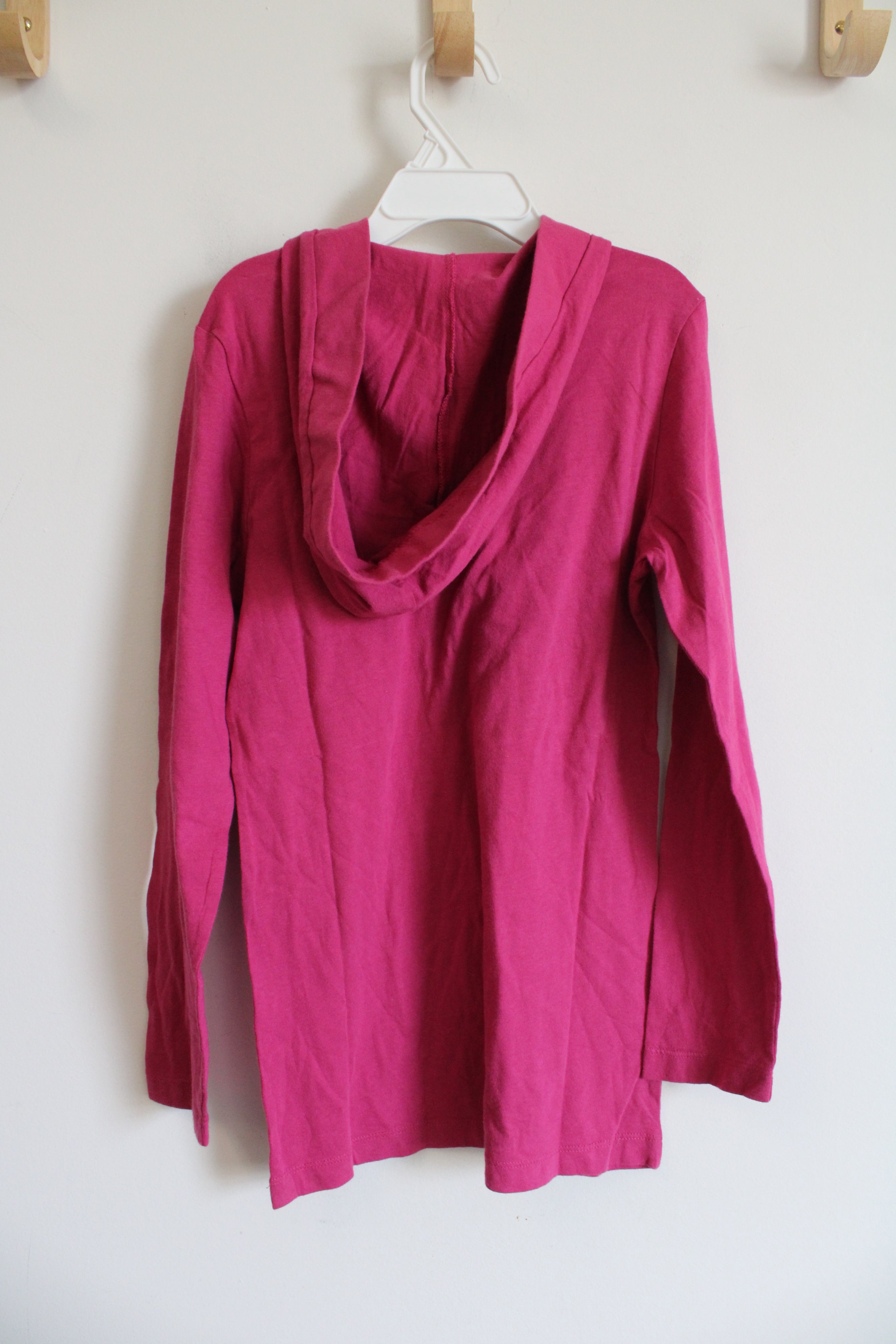 white christmas dresses L.L. Bean Pink Cotton Hooded Dress