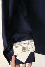 New Michael Kors Navy Wool Blend Blazer |42