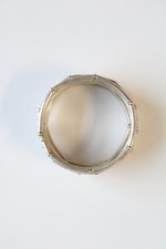 Silver Bamboo Coil Bracelet