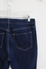 Old Navy High Rise Wow Straight Dark Wash Jeans | 8 Petite