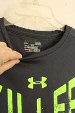 Under Armour Gray and Neon Green Killer Instinct T-shirt | L