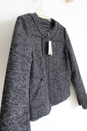 NEW Banana Republic Black Tweed Jacket | 4