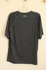 Under Armour Gray and Neon Green Killer Instinct T-shirt | L