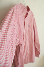 Southern Tide Red & White Plaid Button Down Shirt | XXL