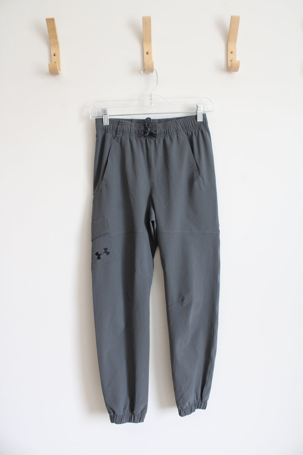 Under Armour Gray Jogger Sweatpants | Youth L