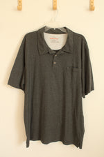 Weatherproof Vintage Gray SS Polo Shirt | 2XL-T