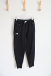 Under Armour Black Jogger Sweatpants | Youth M