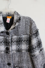Ruby Rd. Black & White Tweed Jacket | 18