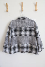 Ruby Rd. Black & White Tweed Jacket | 18