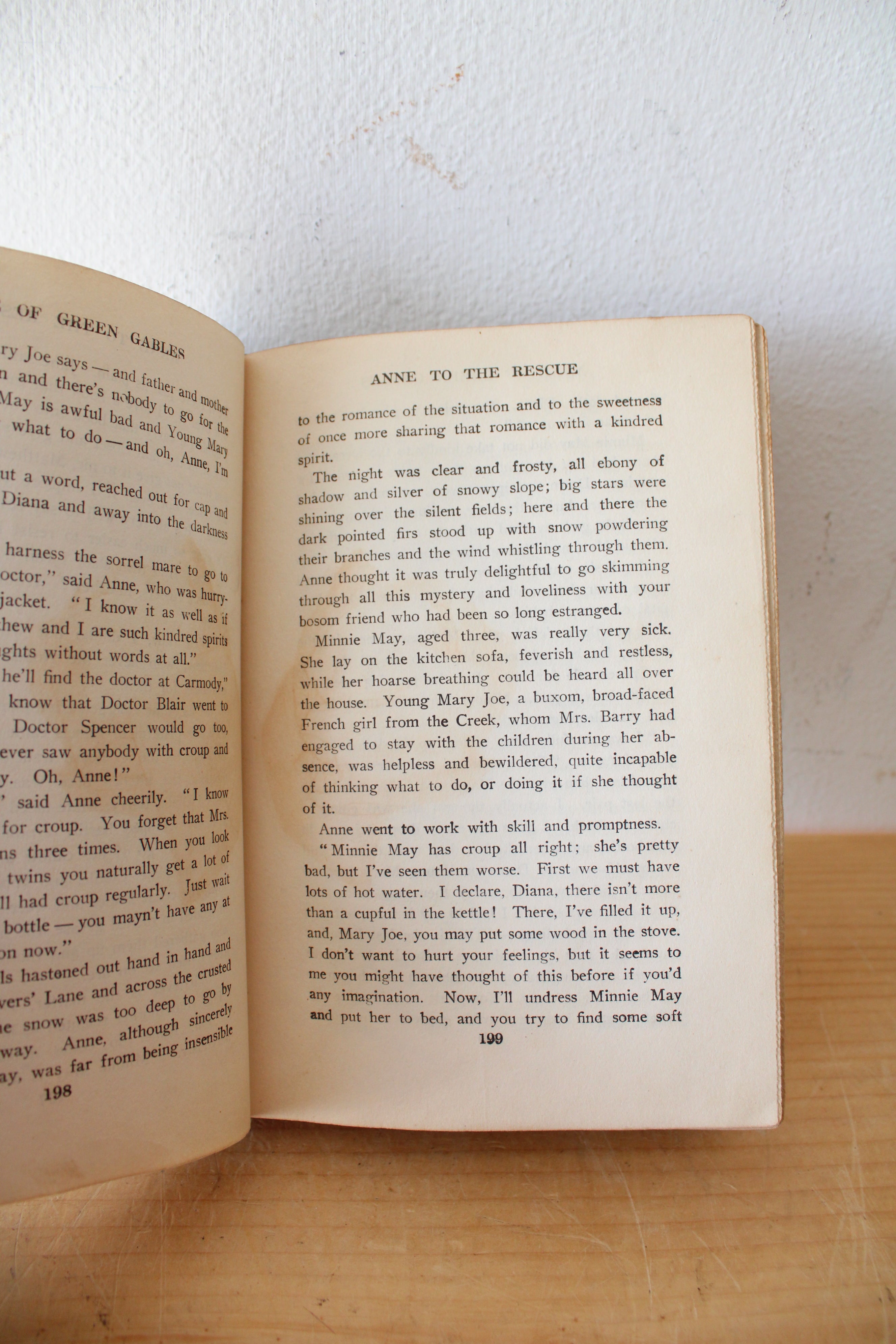 Anne Of Green Gables By L.M. Montgomery 1st Edition 30th Impression 1911