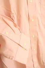 Sears Roebuck Peach LS Button-down Shirt | XL