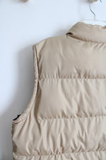 U.S. Polo Assn. Tan Puffer Vest | L