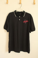 Philadelphia Philly's Baseball Black and White SS Polo Shirt | 3XL
