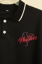 Philadelphia Philly's Baseball Black and White SS Polo Shirt | 3XL